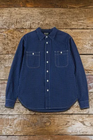 Benzak - BWS-02 UTILITY SHIRT 9 oz. Wabash Indigo Selvedge Canvas