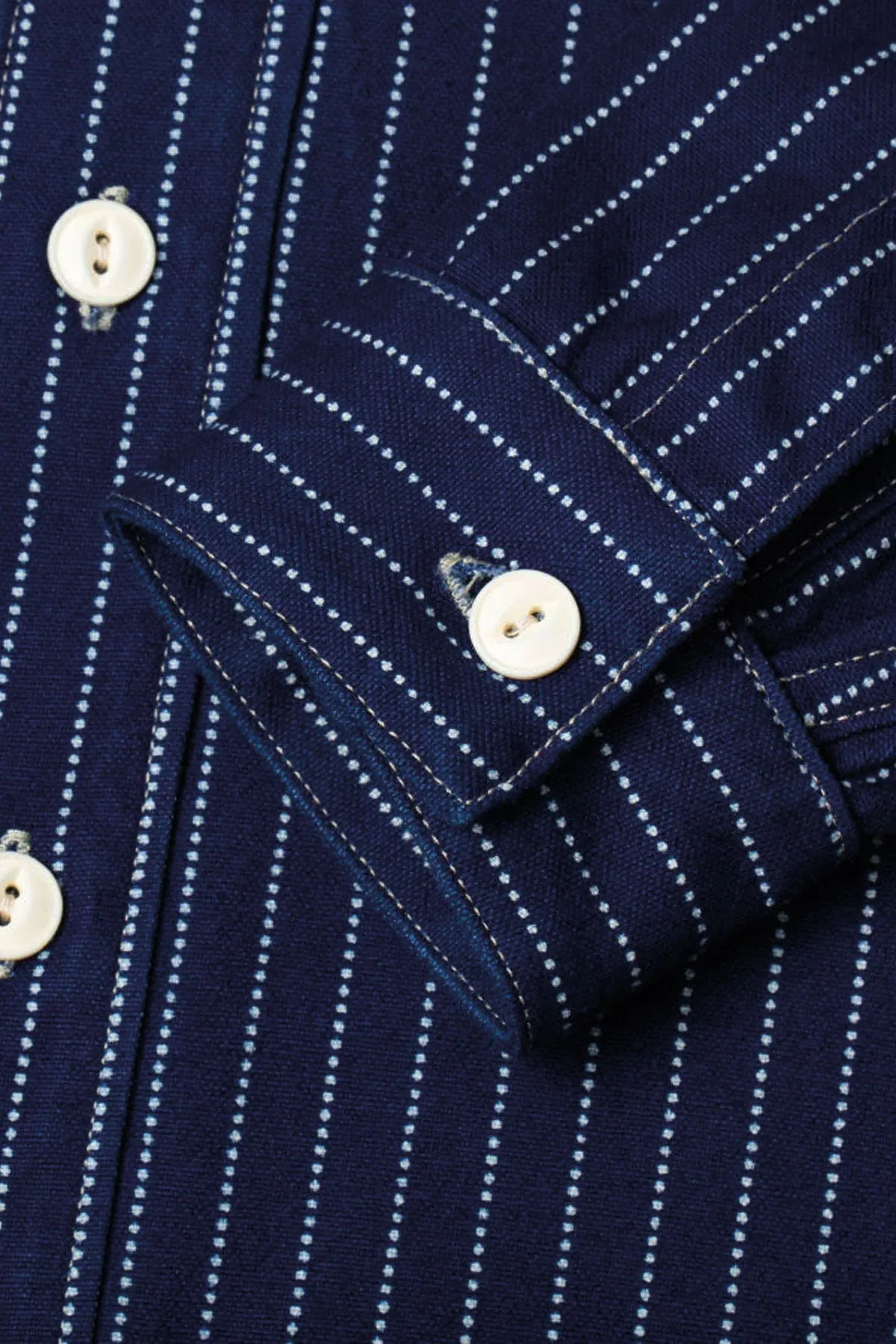 Benzak - BWS-02 UTILITY SHIRT 9 oz. Wabash Indigo Selvedge Canvas