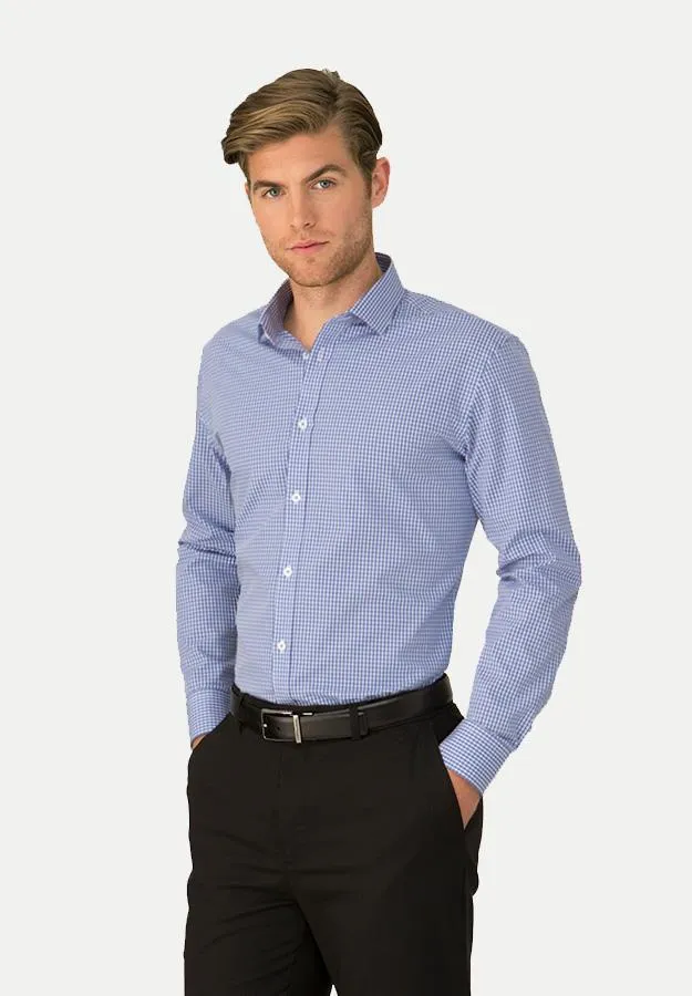 City Collection Mens So Easy L/S Check Shirt