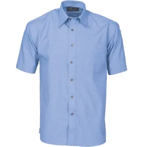 DNC Classic Mini Check Houndstooth Business Shirt S/S (4171)