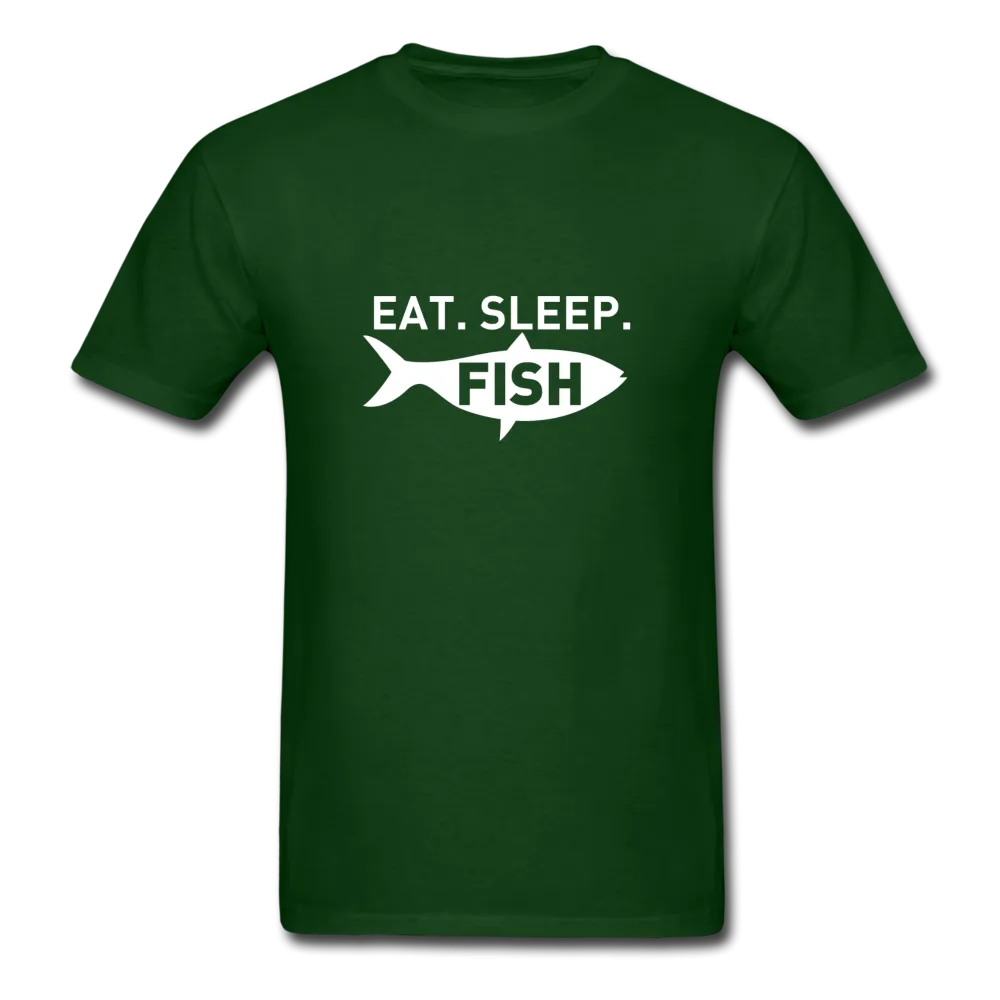 Eat Sleep Fish Men's T-Shirt