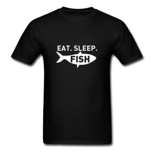 Eat Sleep Fish Men's T-Shirt