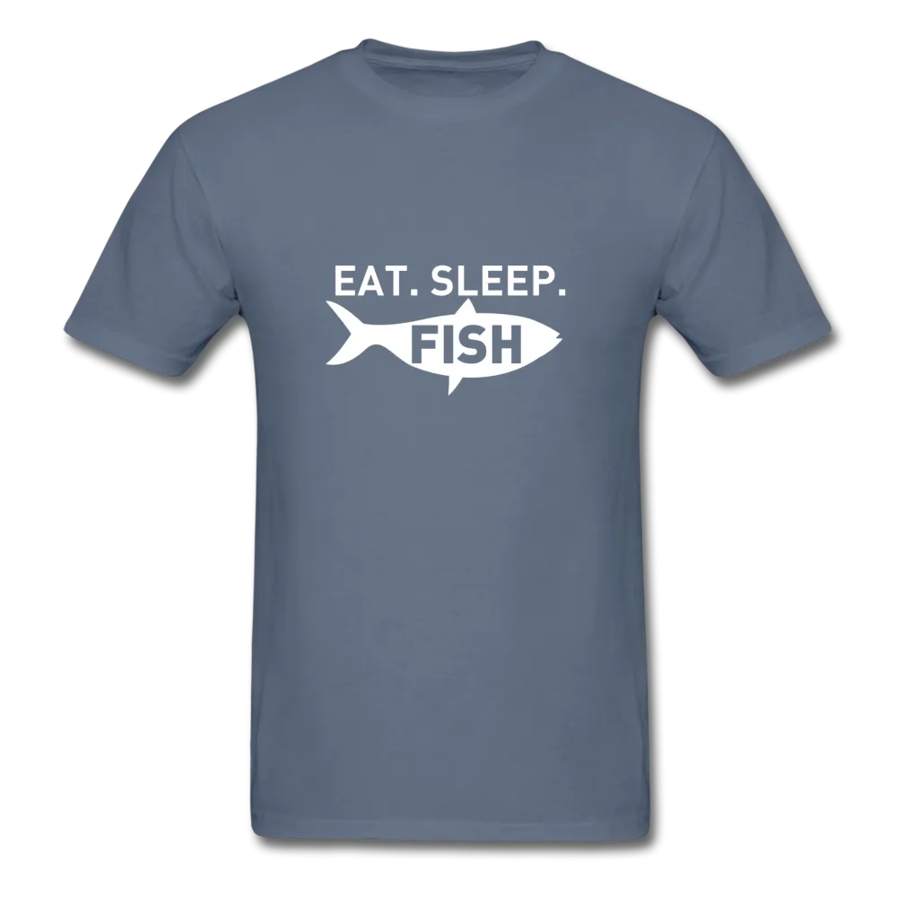 Eat Sleep Fish Men's T-Shirt