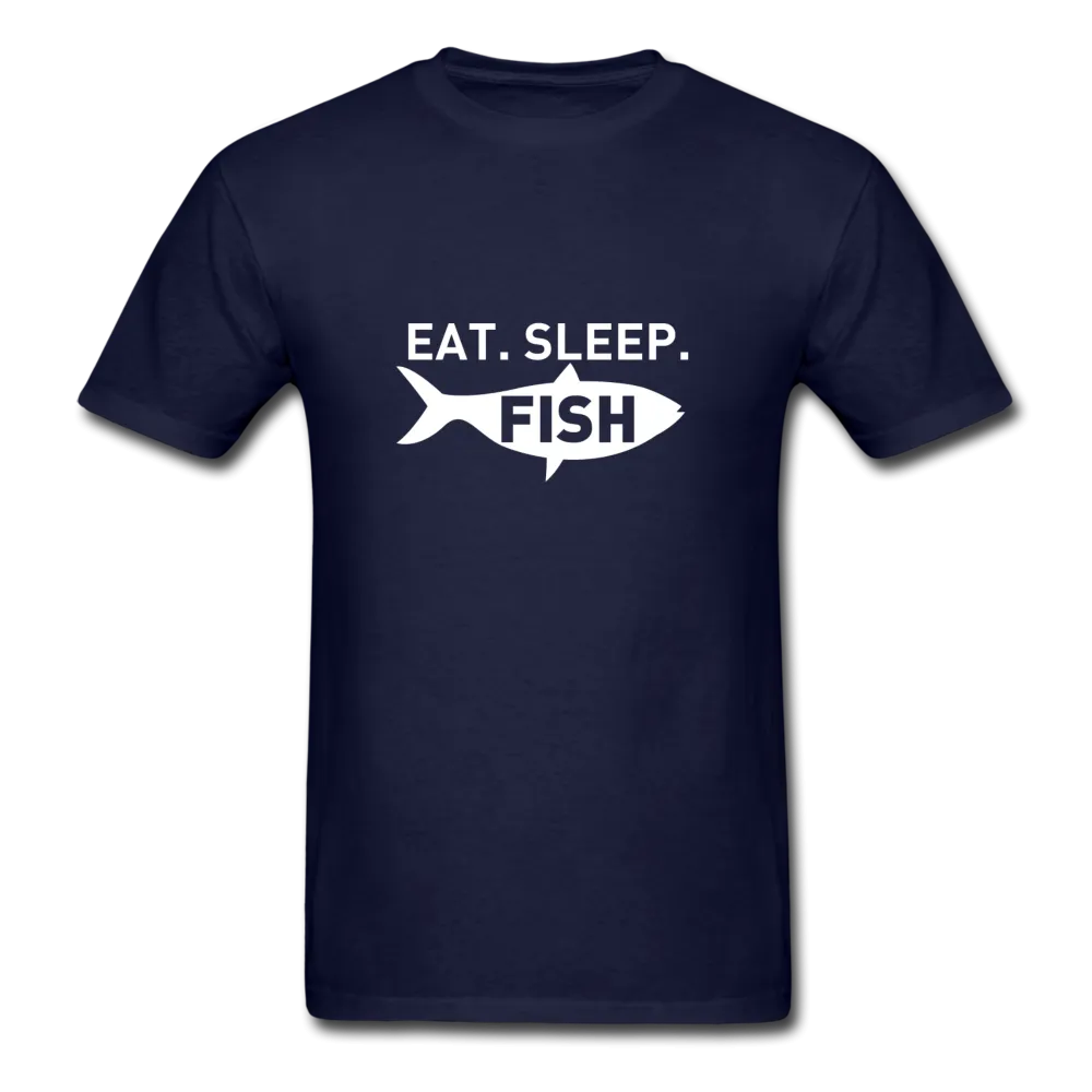 Eat Sleep Fish Men's T-Shirt