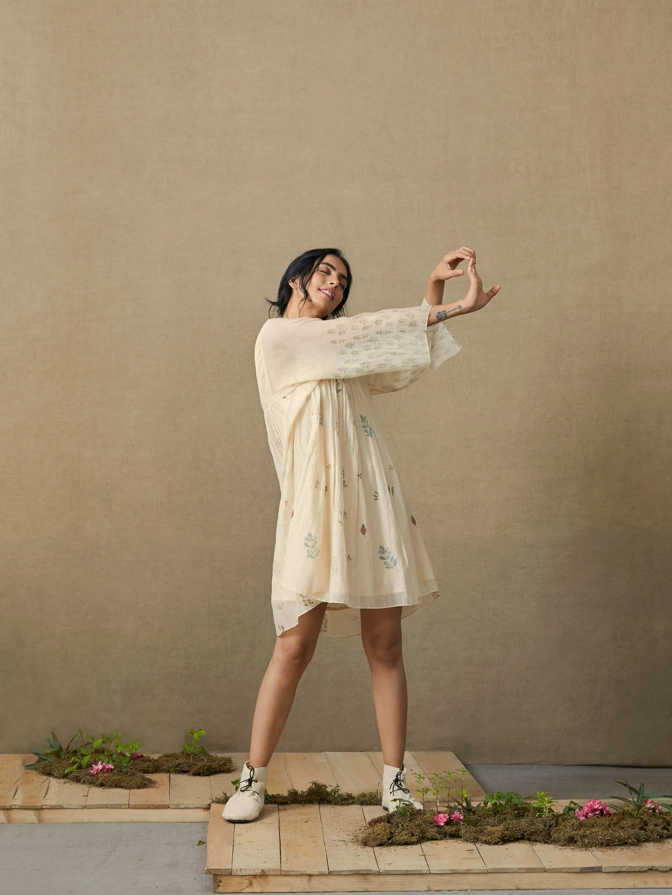 Forest Short Kaftan