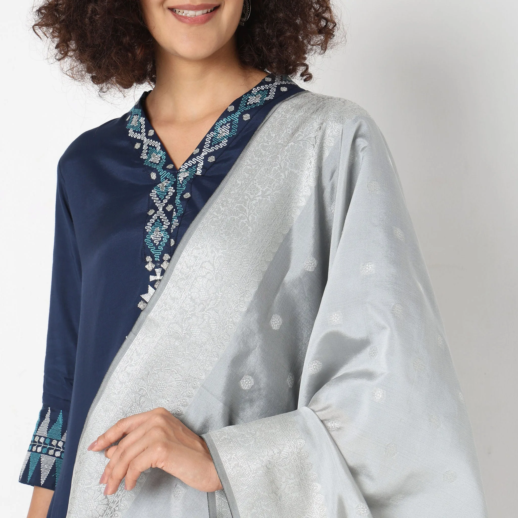 Polyester Brocade Dupatta