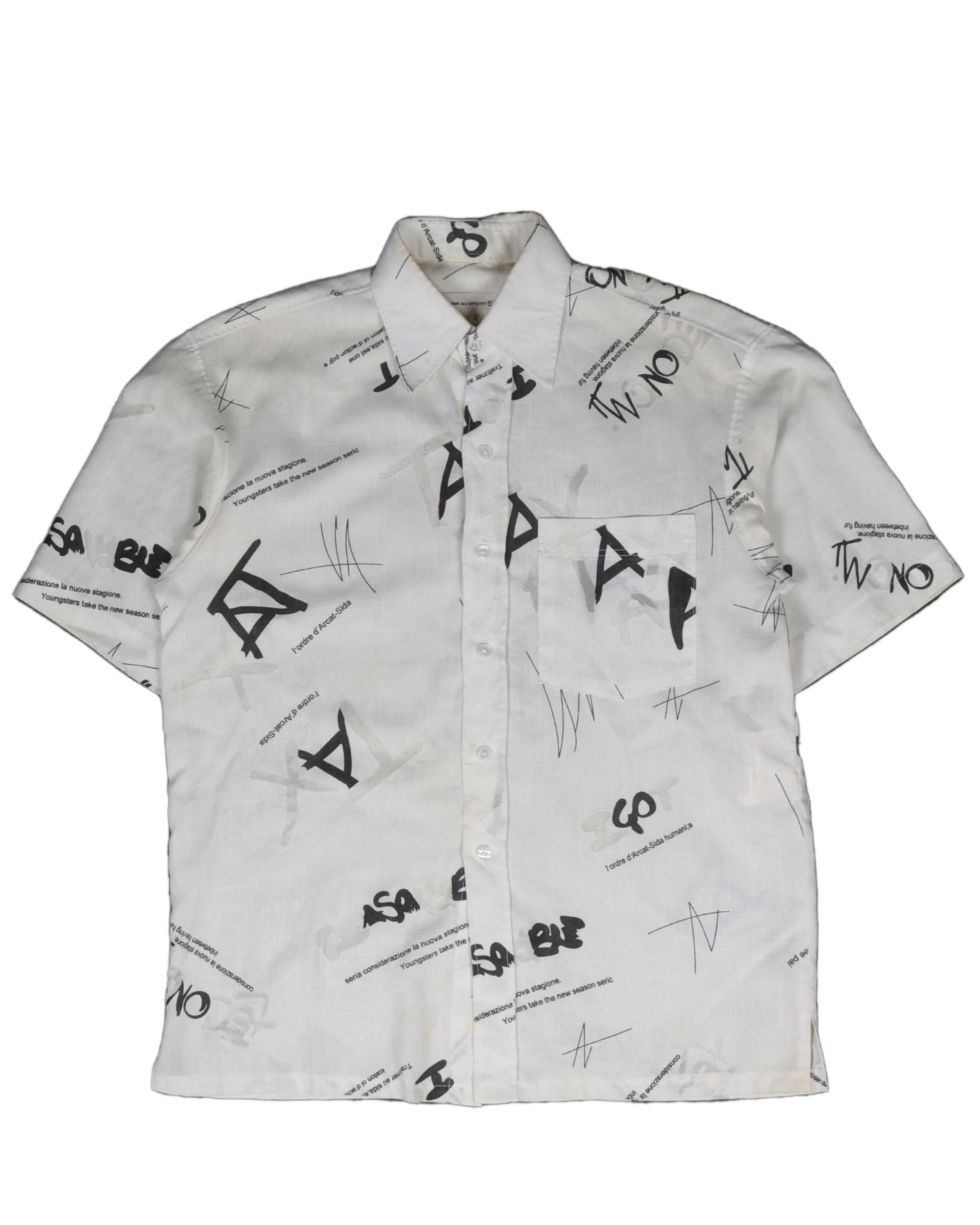Polyester Button Shirt